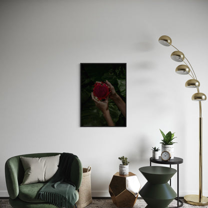 Fruta del dragón Drachenfrucht Poster