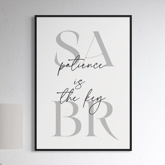SABR - patience is the key Poster
