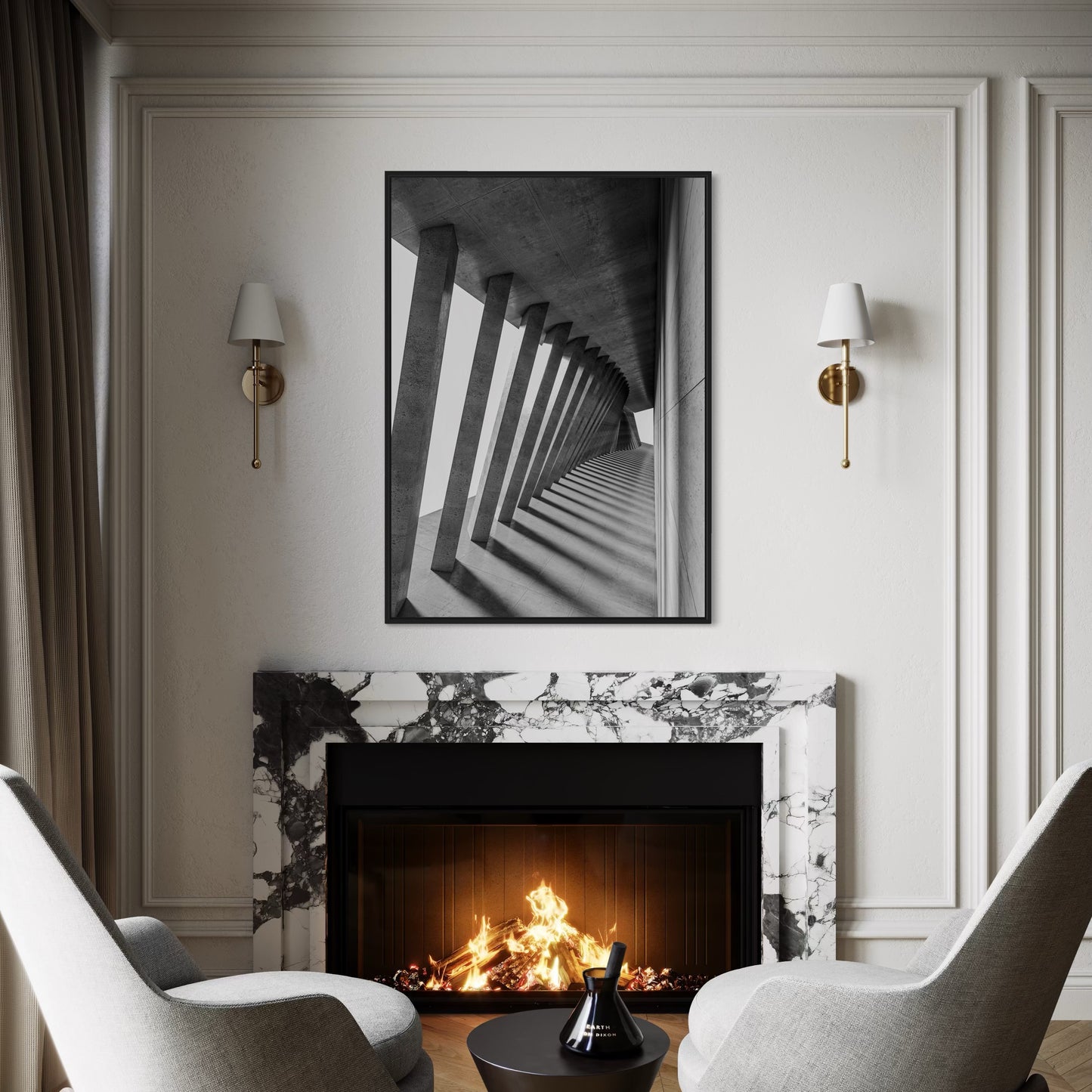 Architecture abstract Poster