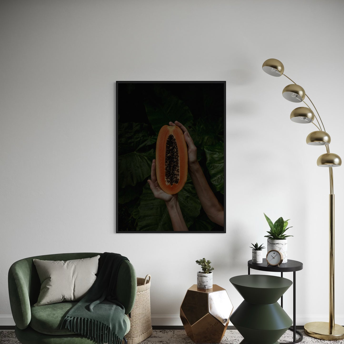 Carica Papaya Poster