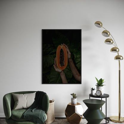 Carica Papaya Poster