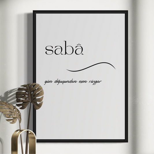 SABA Poster