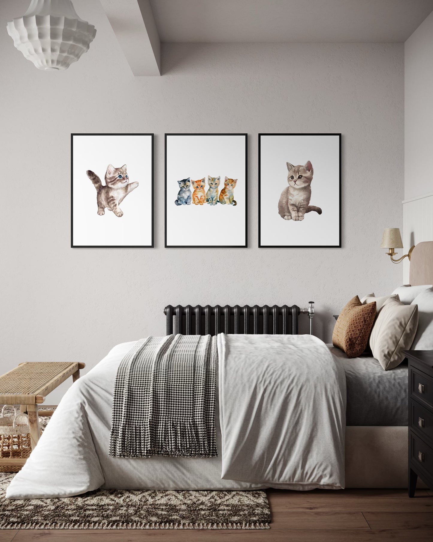 3er-Set Trio of kittens