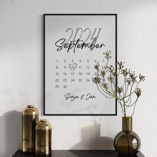Our special day Poster | PERSONALISIERT