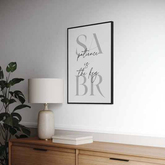 SABR - patience is the key Poster