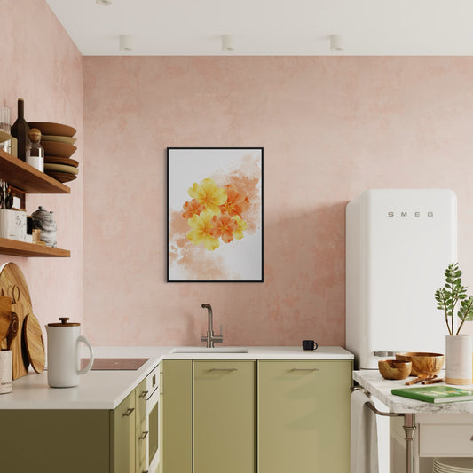 ORANGO Flowers Poster