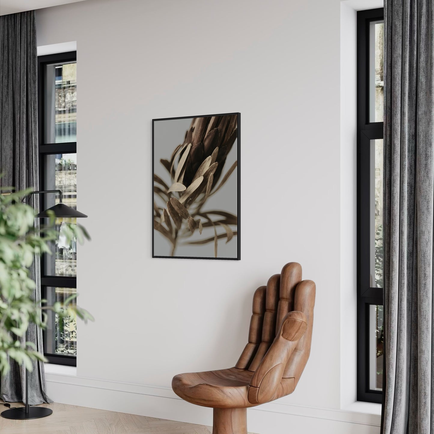 DRIED LEAVES Poster