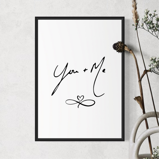 YOU & ME Poster