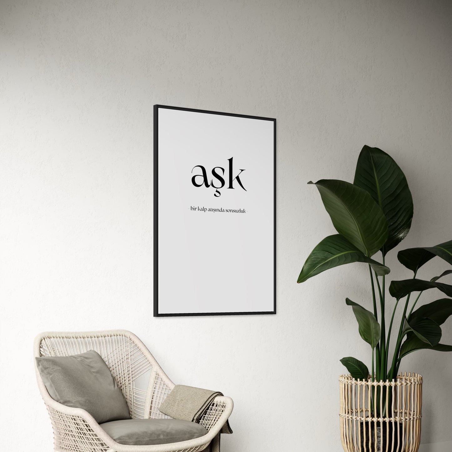 ASK "bir kalp atisinda sonsuzluk" Poster