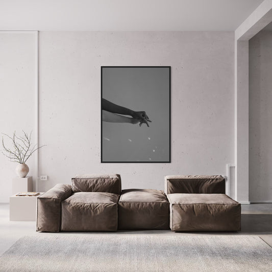 Holding Hands Poster