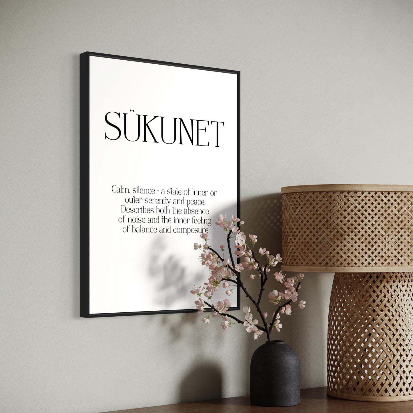 SÜKUNET Poster