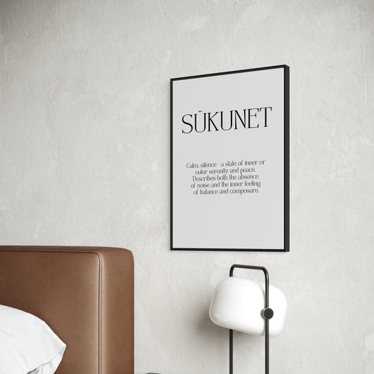 SÜKUNET Poster