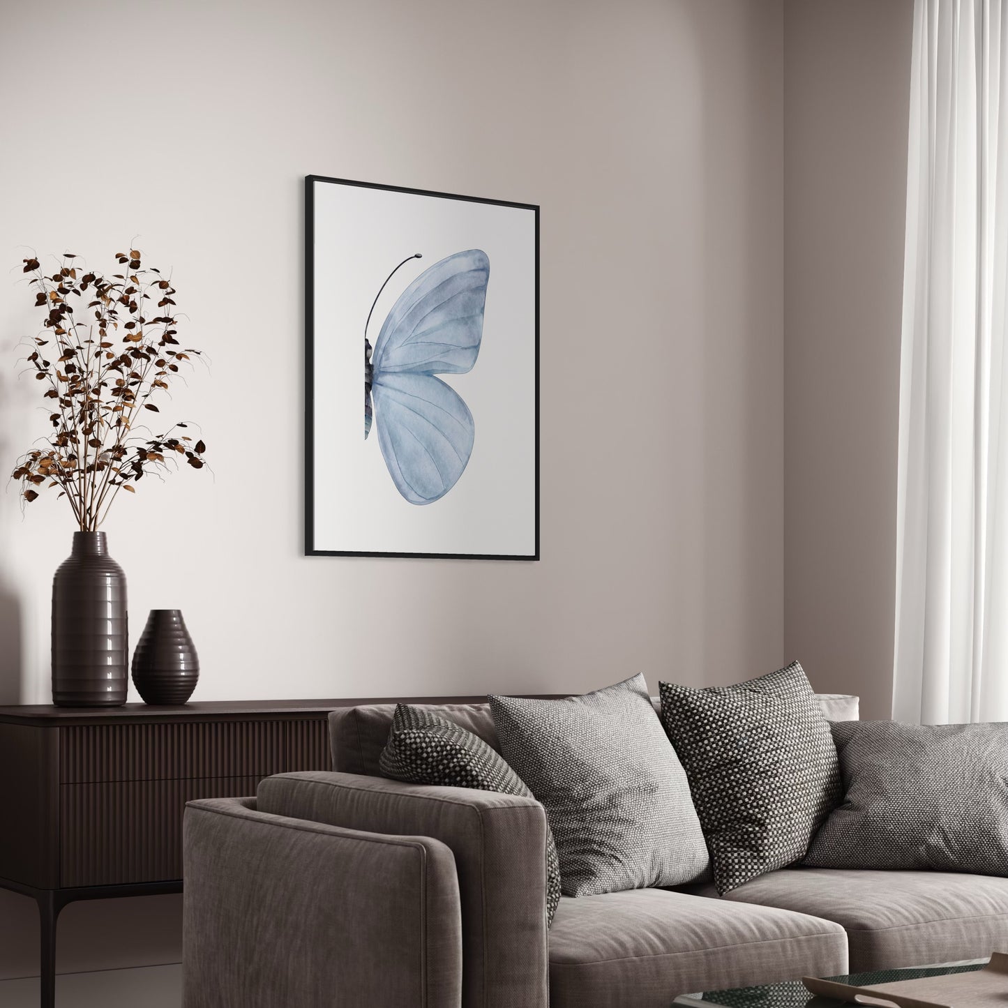 Butterfly in blue | rose no2