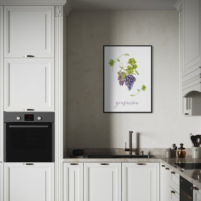 Grapevine - Weinrebe Poster