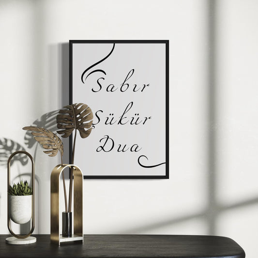 SABIR SÜKÜR DUA Poster